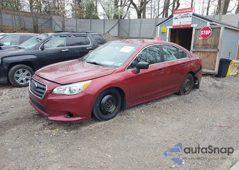 2015 Subaru Legacy 2.5I z USA, uszkodzony, nr VIN 4S3BNAA62F3003220